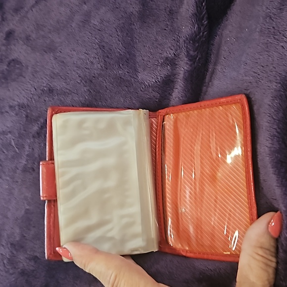 Amanda Smith small wallet red - Picture 3 of 4